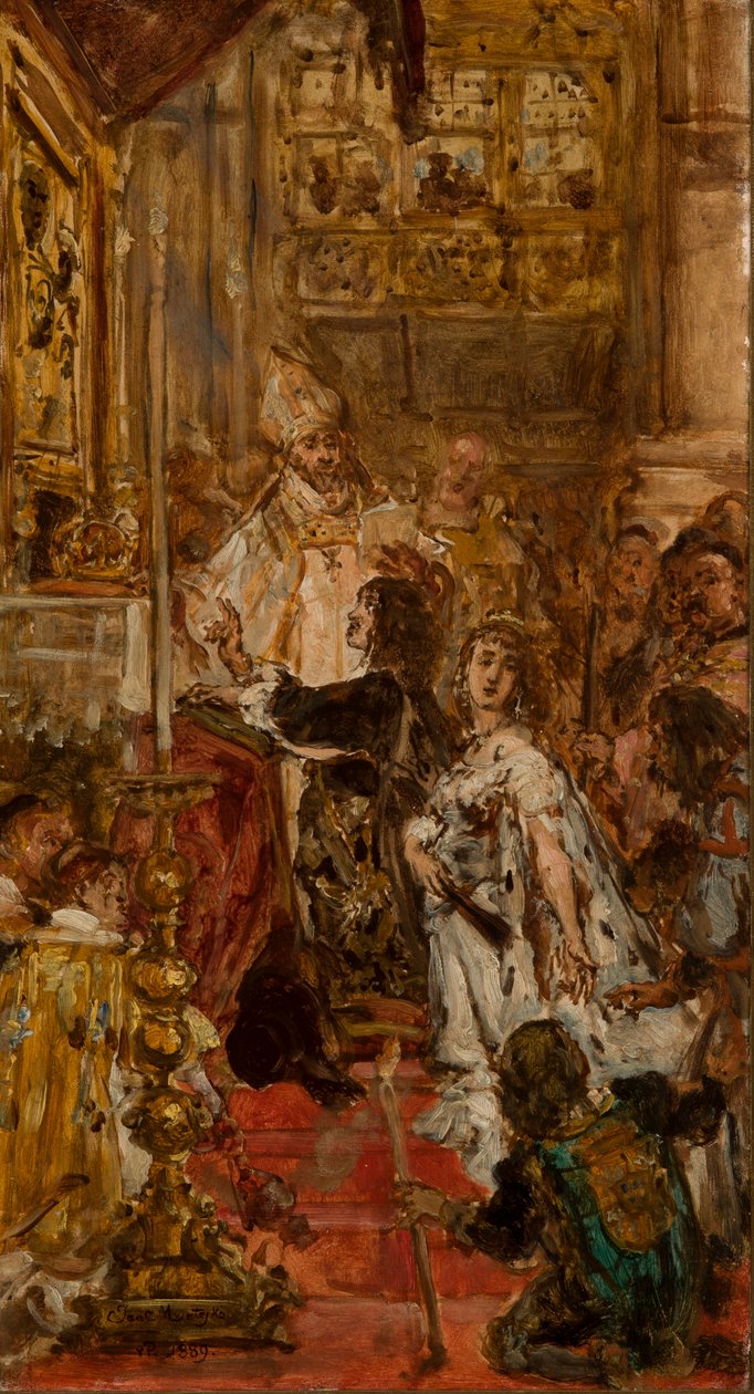 Jan Kazimierz házasságai alkotó: Jan Matejko