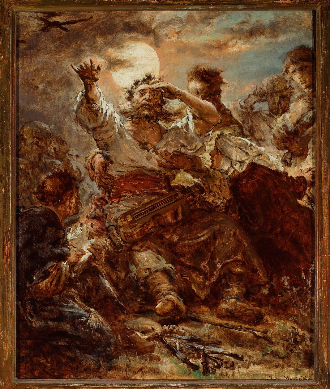 Vázlat a „Wernyhora” című festményhez alkotó: Jan Matejko