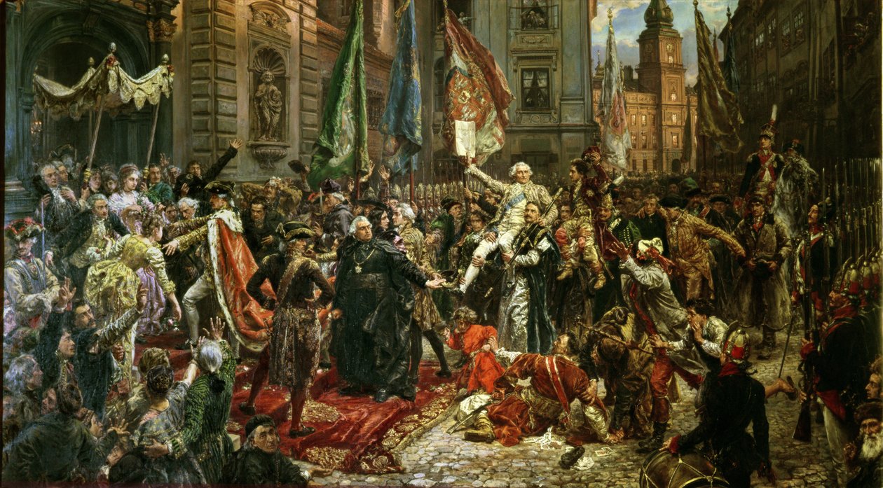 Az 1791. május 3-i alkotmány alkotó: Jan Alojzy Matejko