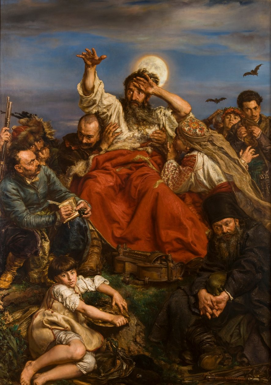 Wernyhora alkotó: Jan Matejko