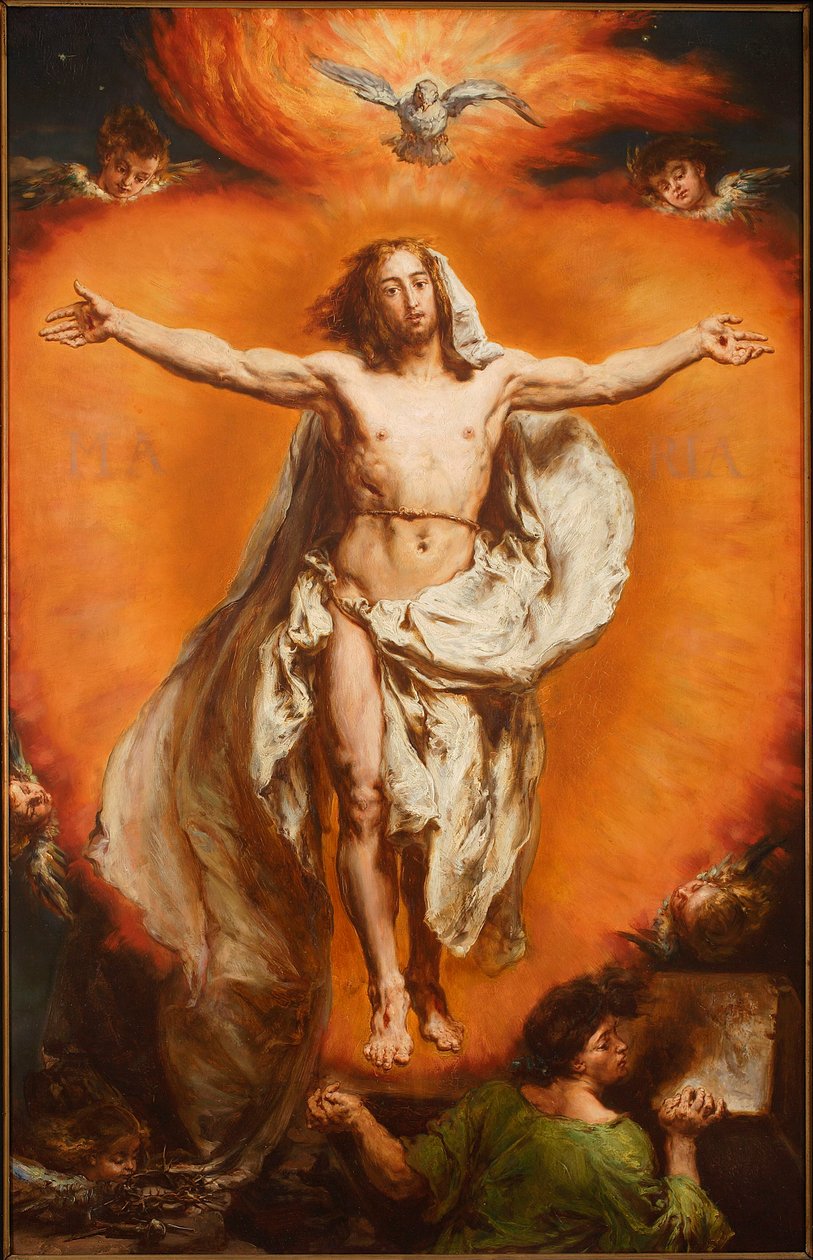Feltámadás alkotó: Jan Matejko