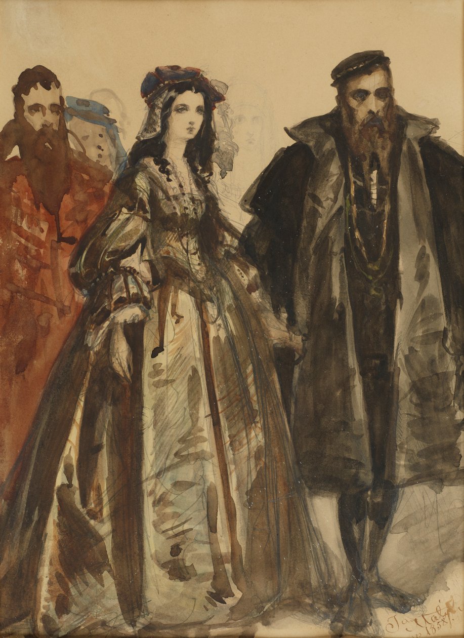 Zsigmond Ágost és Barbara alkotó: Jan Matejko
