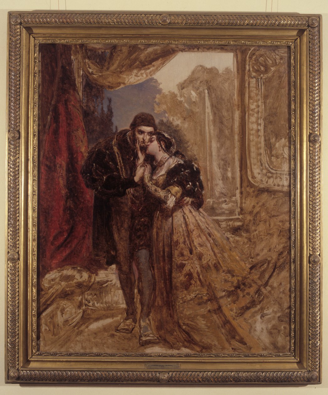 Zsigmond Ágost és Barbara Radziwiłł alkotó: Jan Matejko