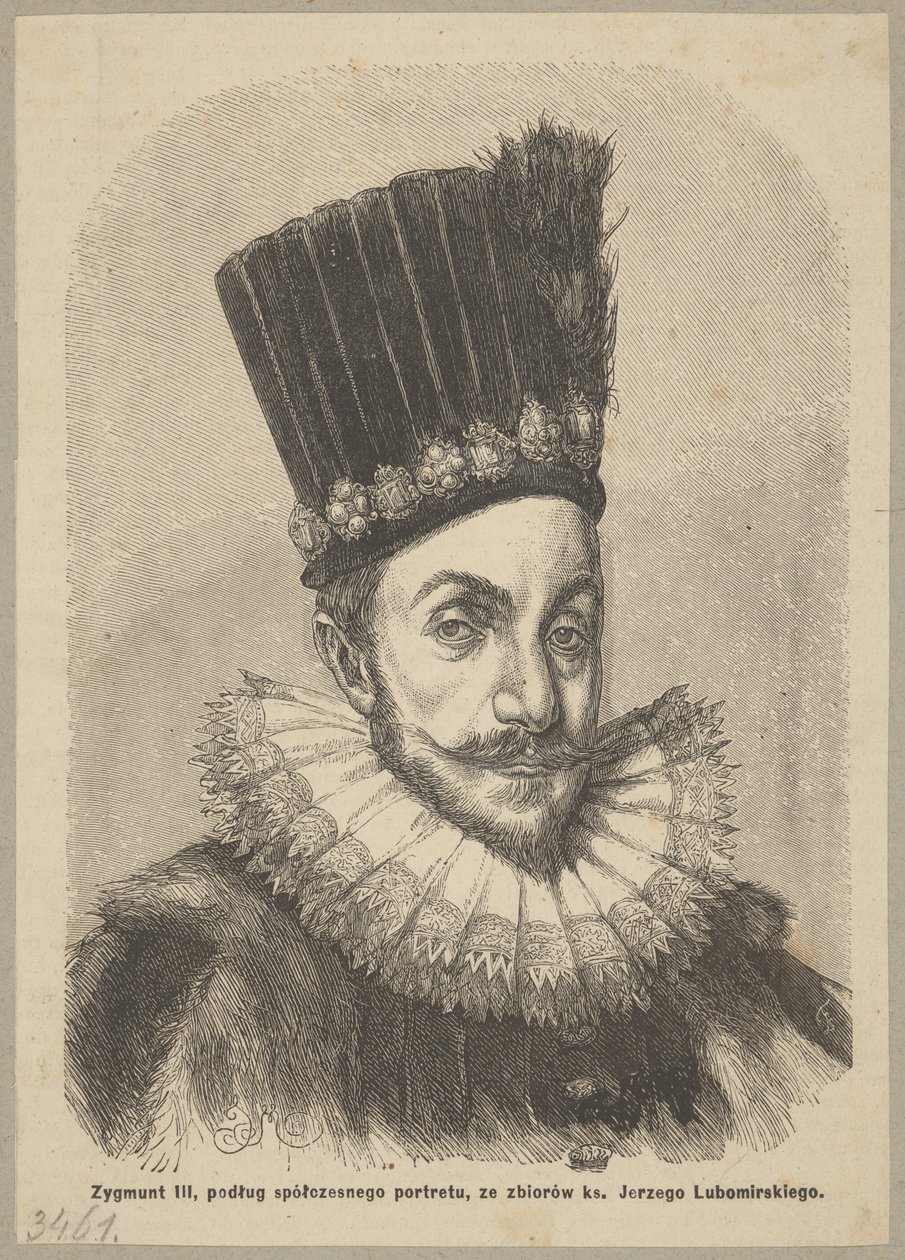 III. Zsigmond Vasa (1566-1632), Lengyelország királya és Litvánia nagyfejedelme 1587-1632 között alkotó: Jan Matejko