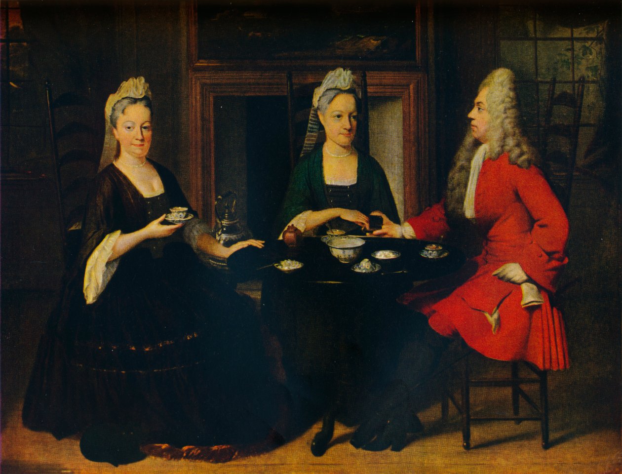 „Beszélgetési darab”, c1735 alkotó: Jan Maurits Quinkhard