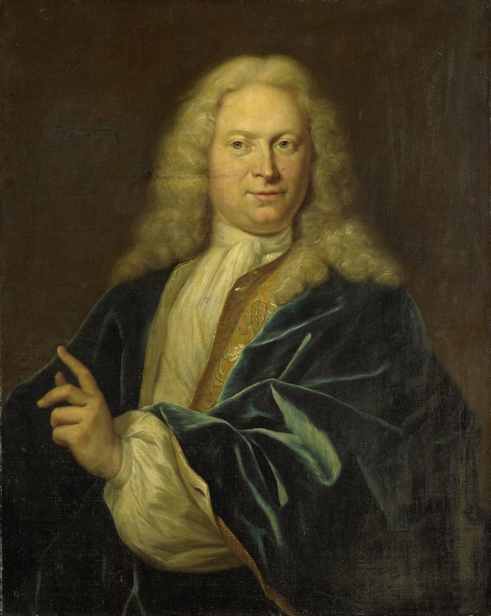 Jan Hendrik van Heemskerck, a Szent Római Birodalom grófjának, Achttienhoven, Den Bosch és Eyndschoten urának, Amszterdam polgárainak kapitányának portréja (Johan Hendrik Graaf Van Heemskerk) alkotó: Jan Maurits Quinkhard