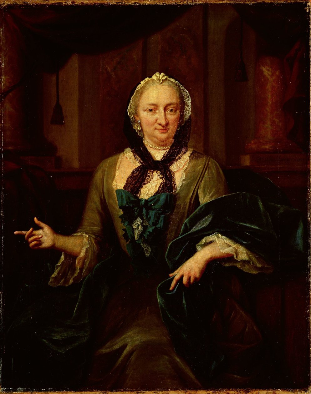 Margaretha Trip portréja, Hendrik van de Poll felesége alkotó: Jan Maurits Quinkhard
