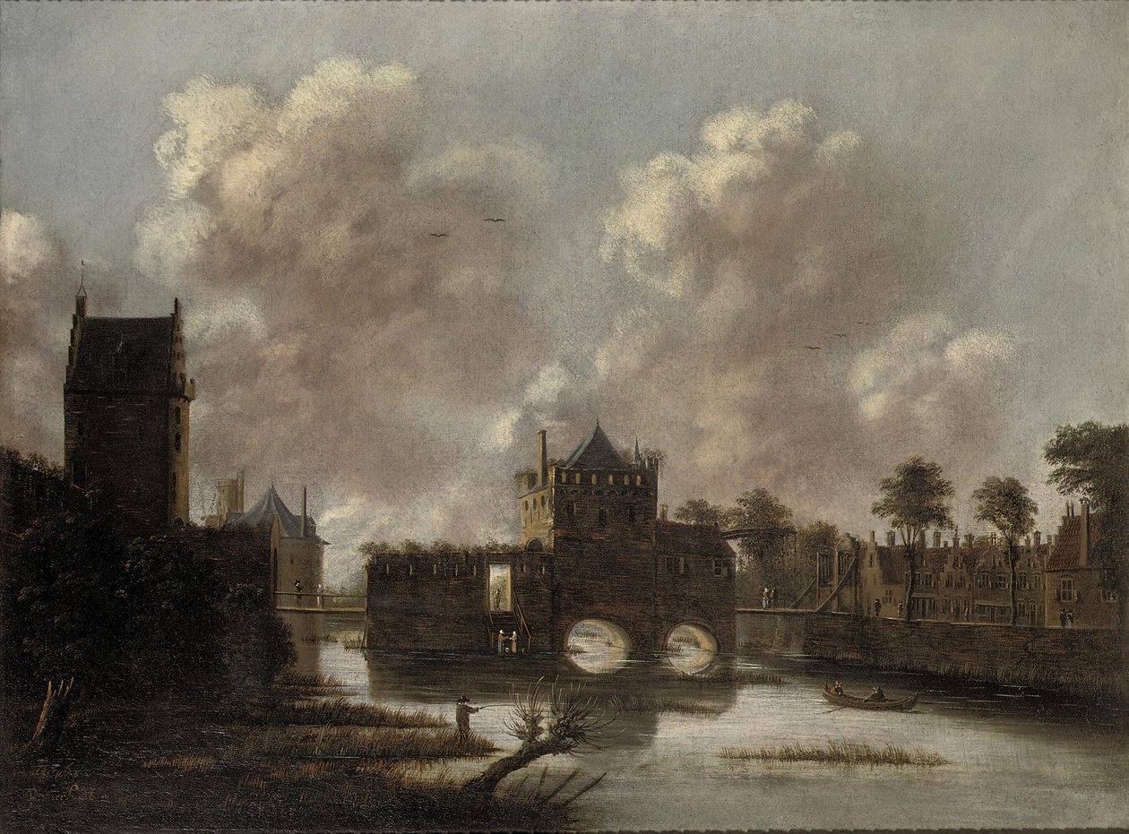 Jan Meerhout - Fehér női kapu Utrecht alkotó: Jan Meerhout