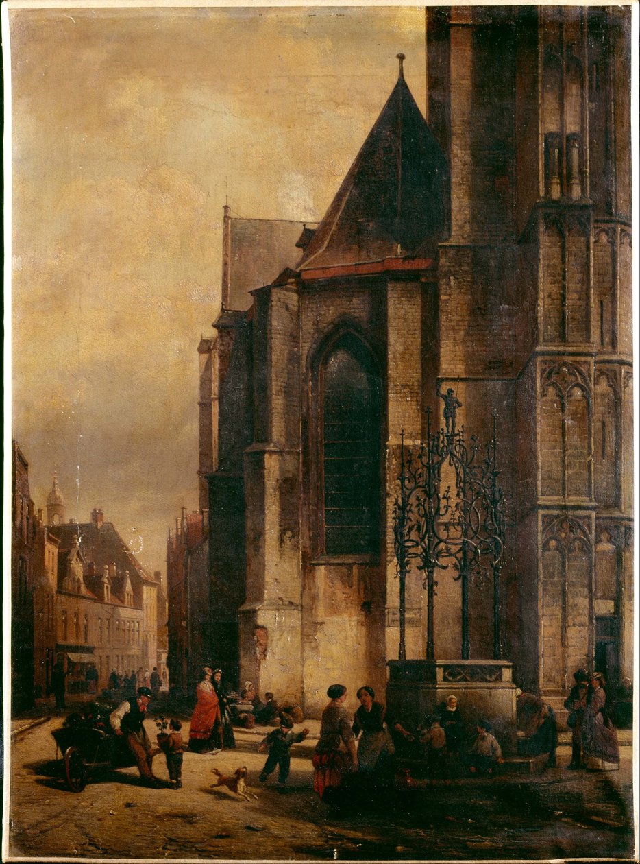 A "Metsys-kút" Antwerpenben alkotó: Jan Michiel Ruyten