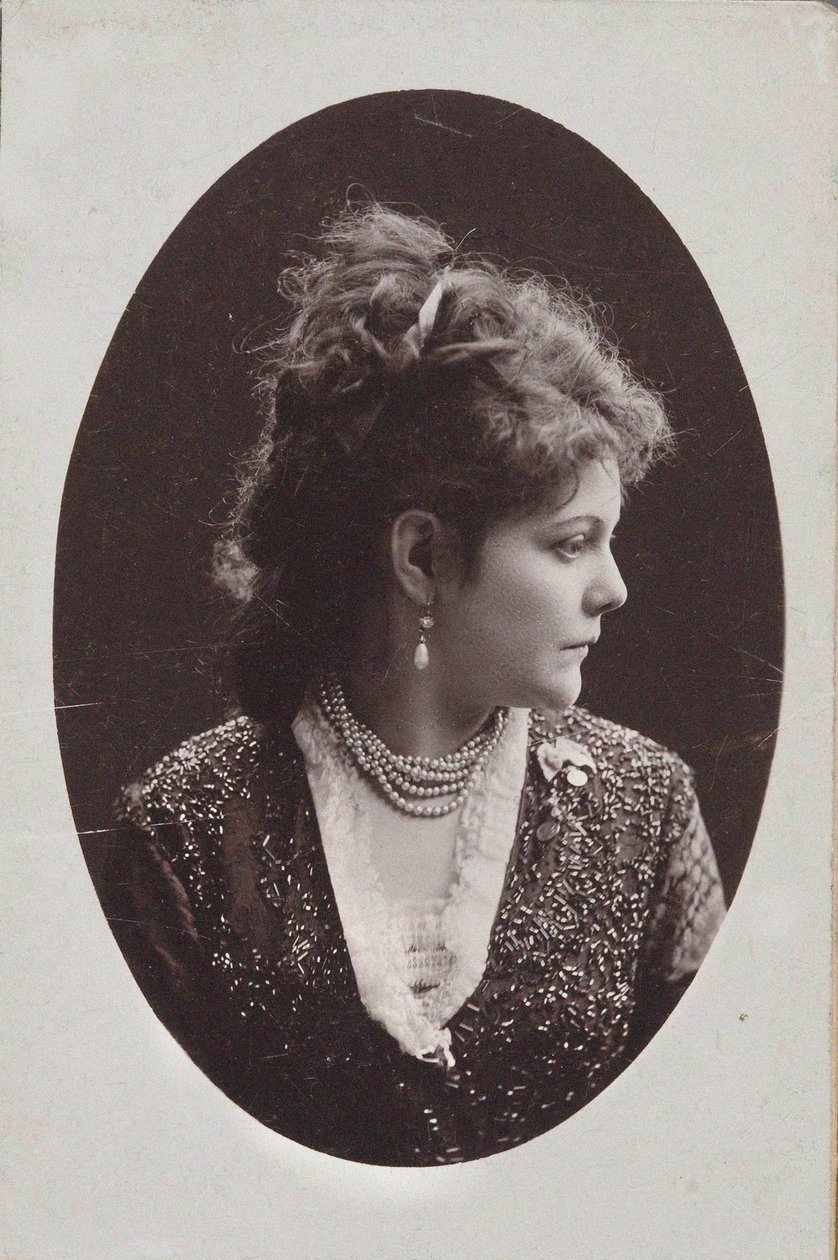 Sophie Menter zongoraművész és zeneszerző portréja 1846-1918, 1893. alkotó: Jan Mieczkowski