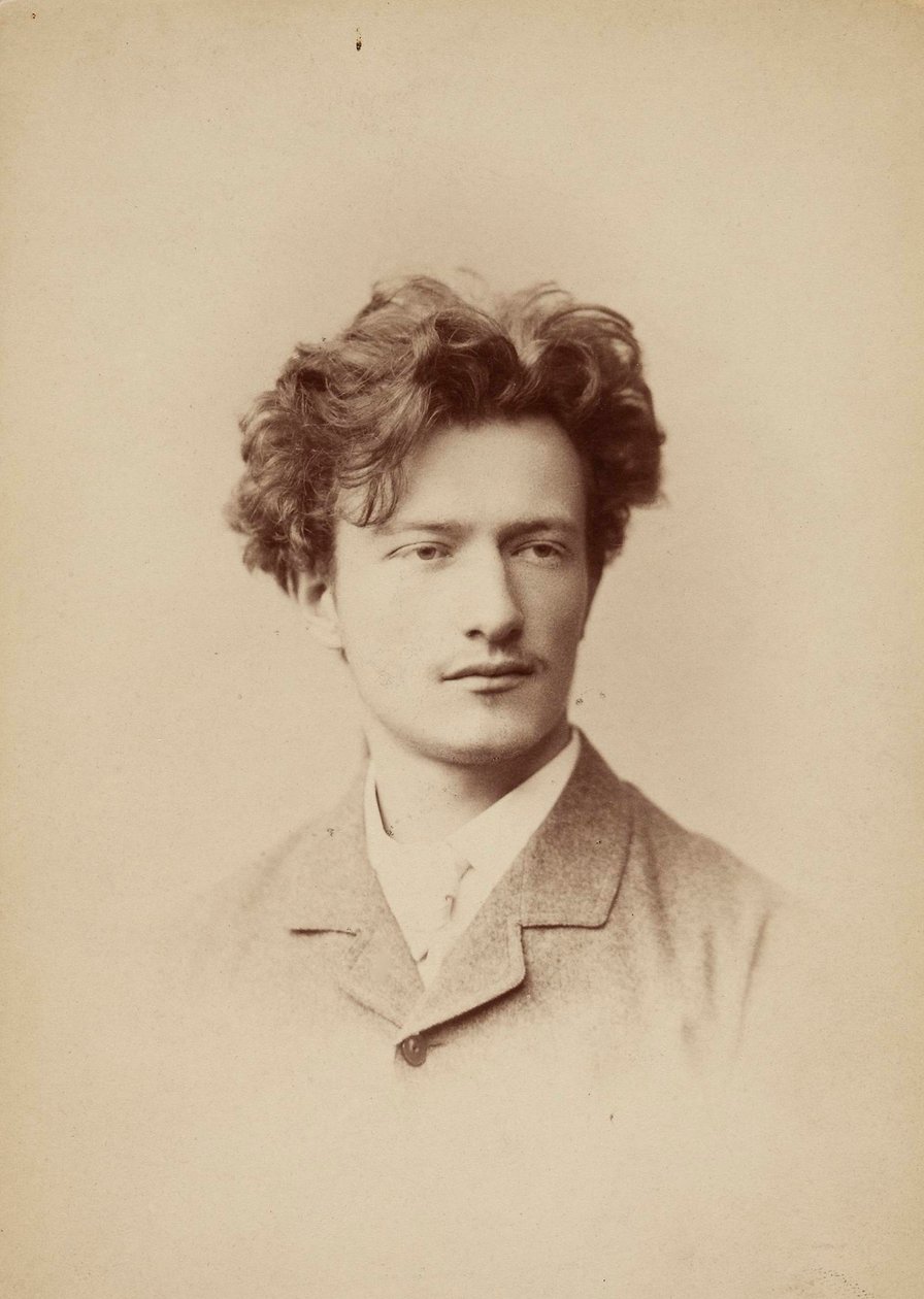 Ignacy Jan Paderewski zeneszerző portréja 1860-1941, kb. 1883. alkotó: Jan Mieczkowski