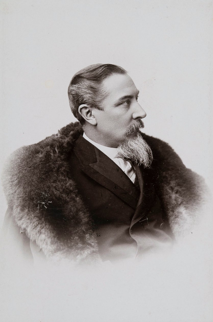Henryk Siemiradzki festő portréja 1843-1902, 1893. alkotó: Jan Mieczkowski