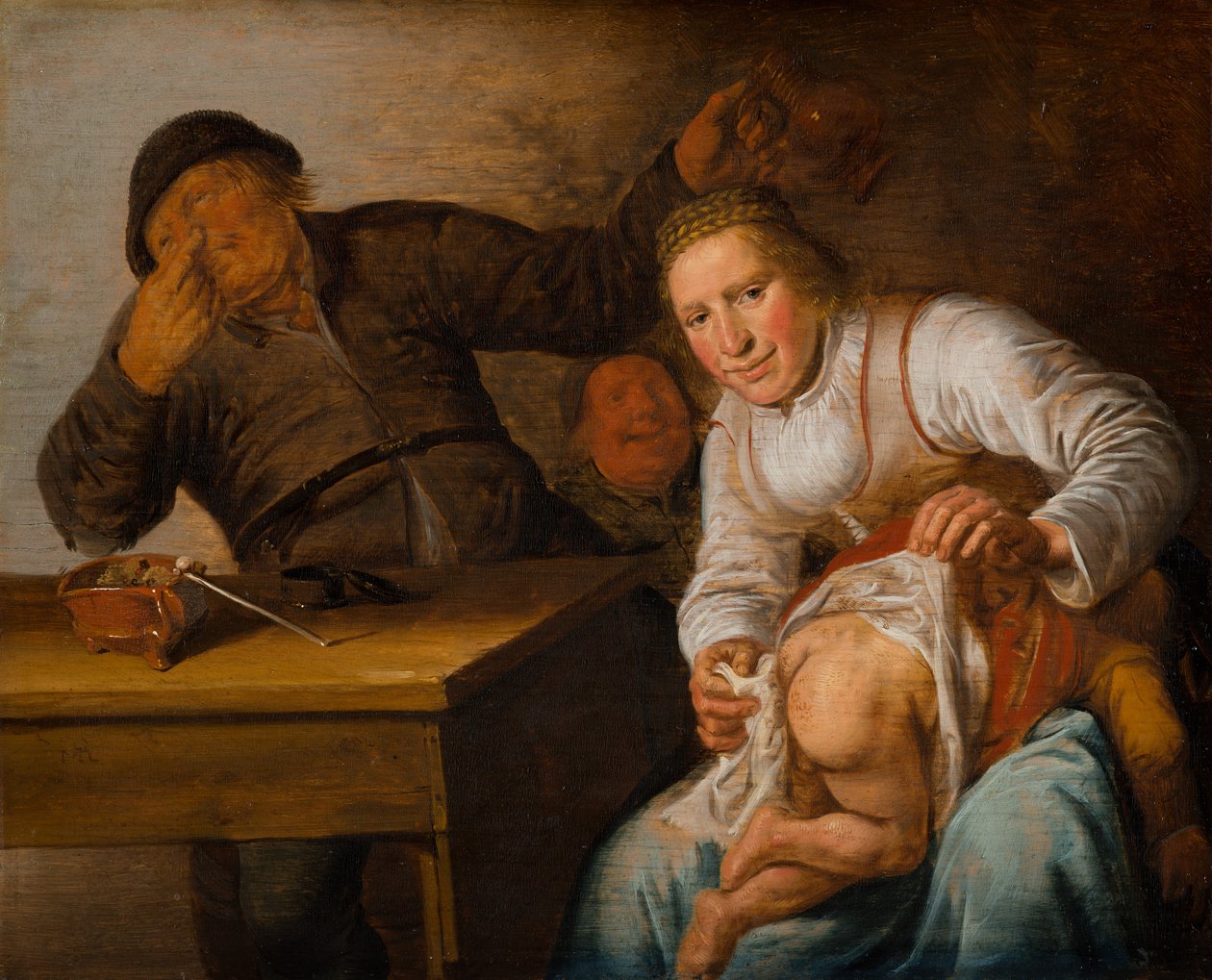 Az öt érzék: szaglás, 1637 alkotó: Jan Miense Molenaer