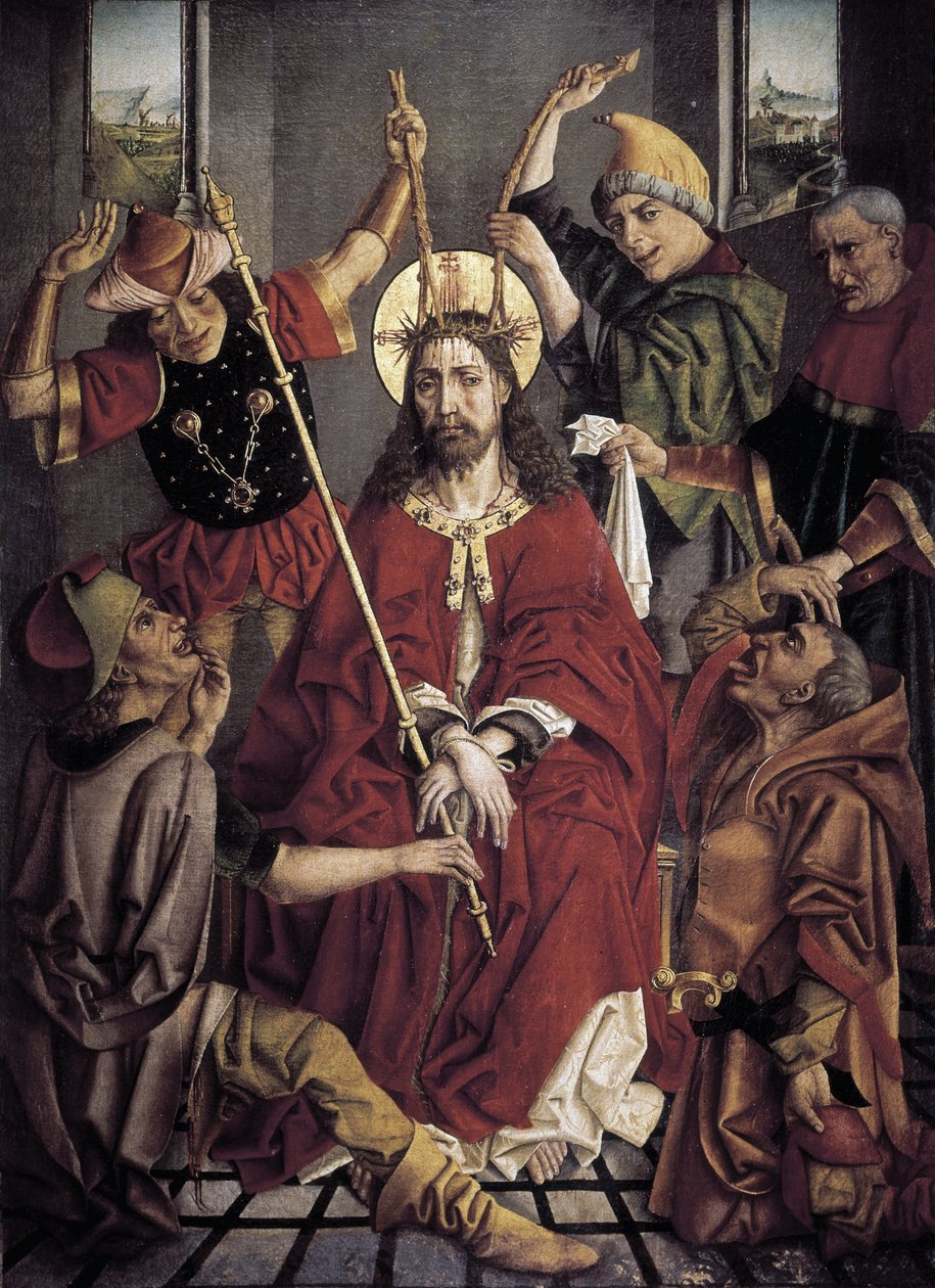 Ecce Homo. 16. század 1. fele (olaj, fa) alkotó: Jan Mostaert