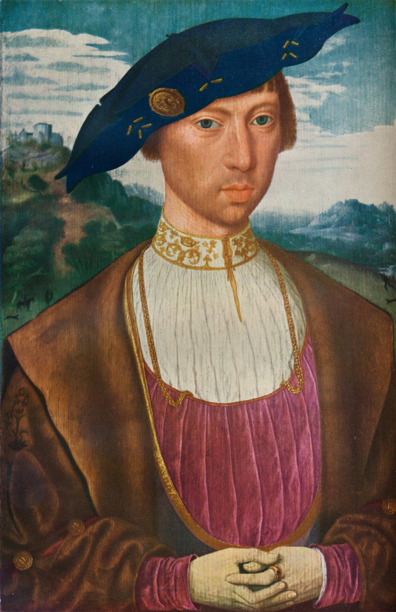 Joost van Bronckhorst portréja, c1520 alkotó: Jan Mostaert
