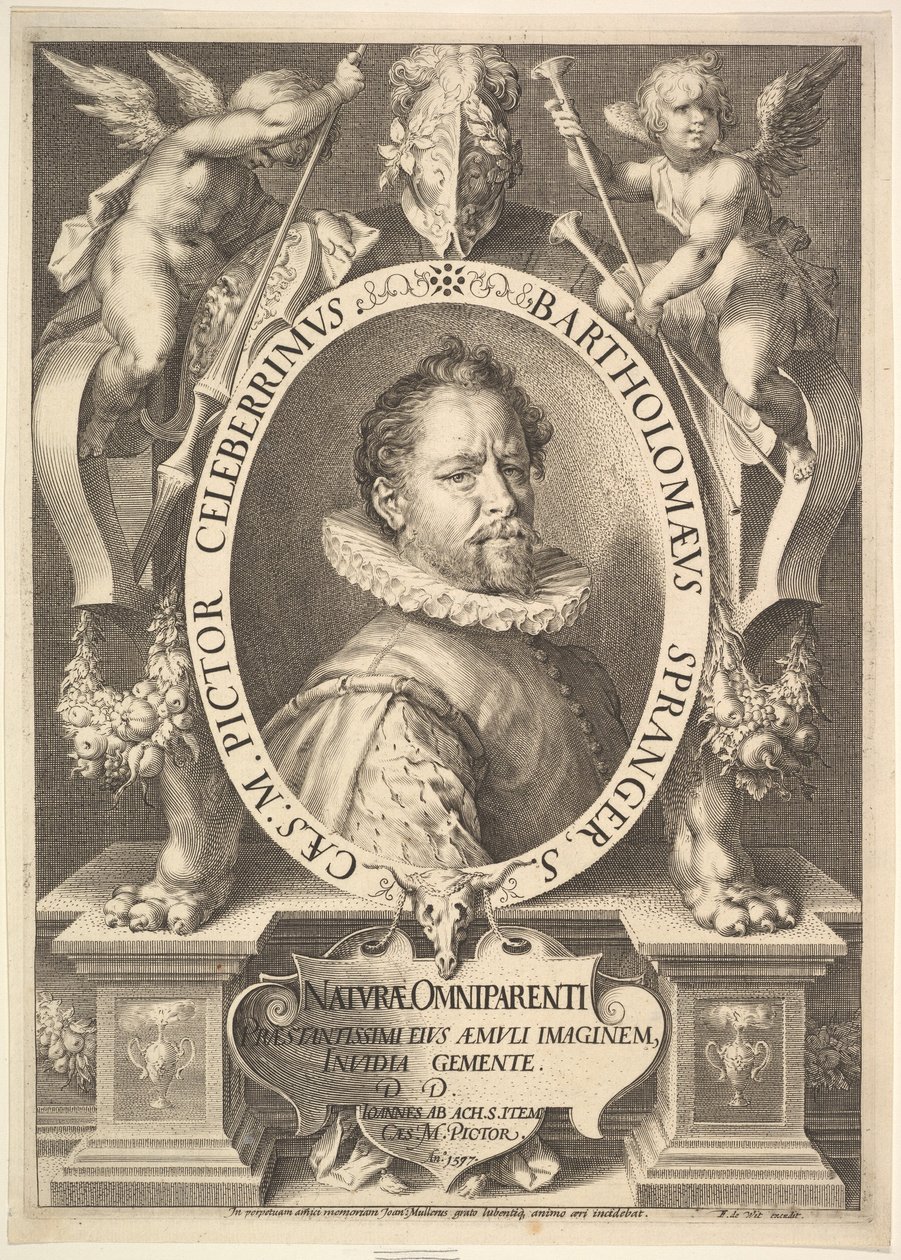 Bartholomeus Spranger, kb. 1618 alkotó: Jan Muller