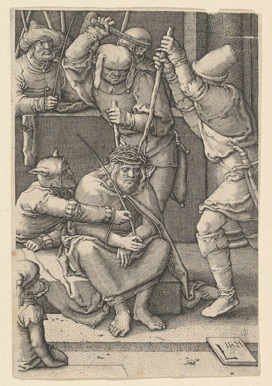 Tövis koronás Krisztus másolata.n.d. alkotó: Jan Muller