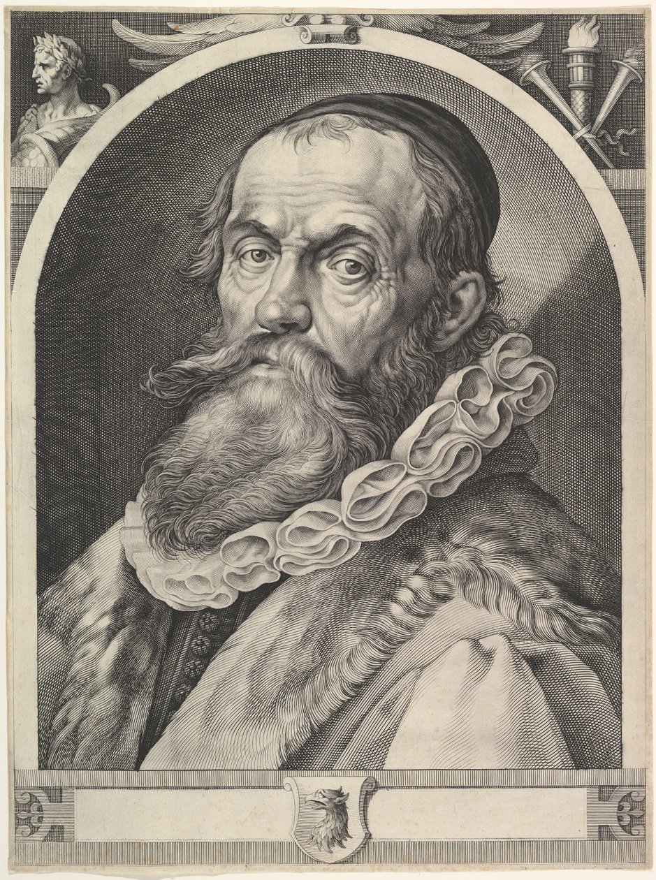 Hendrick Goltzius portréja, kb. 1617. alkotó: Jan Muller
