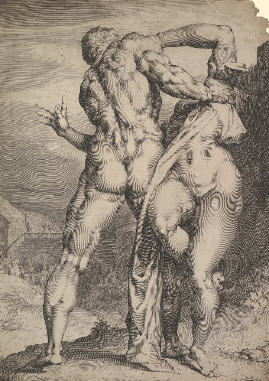 A szabin nők megerőszakolása, kb. 1627. alkotó: Jan Muller