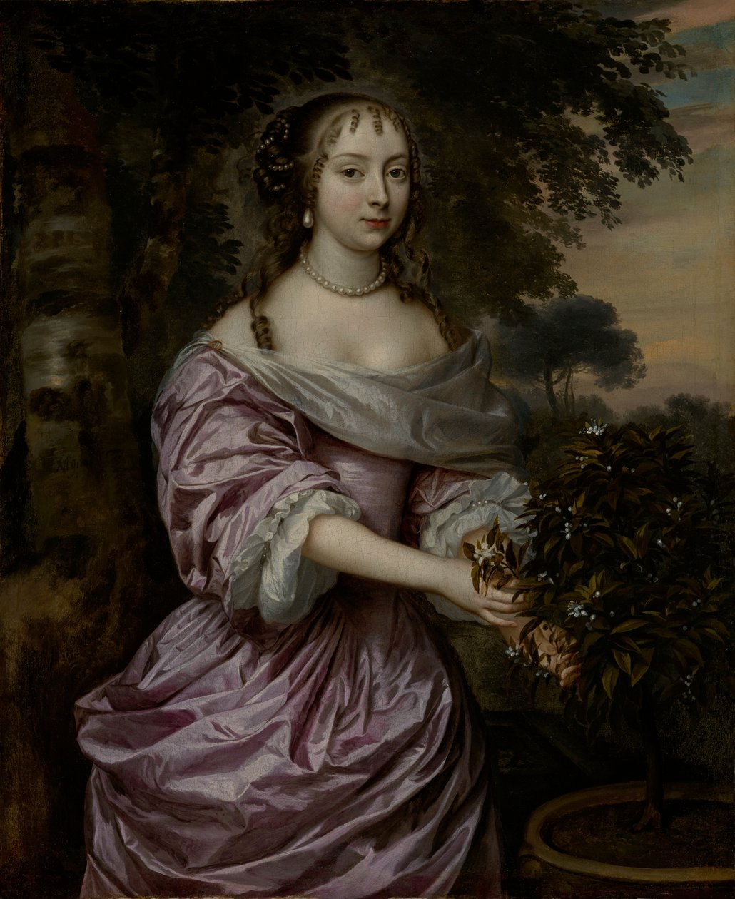 Női portré, 1660-as évek alkotó: Jan Mytens or Mijtens