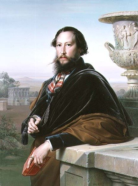 Johannes van Rossum portréja alkotó: Jan Philip Koelman