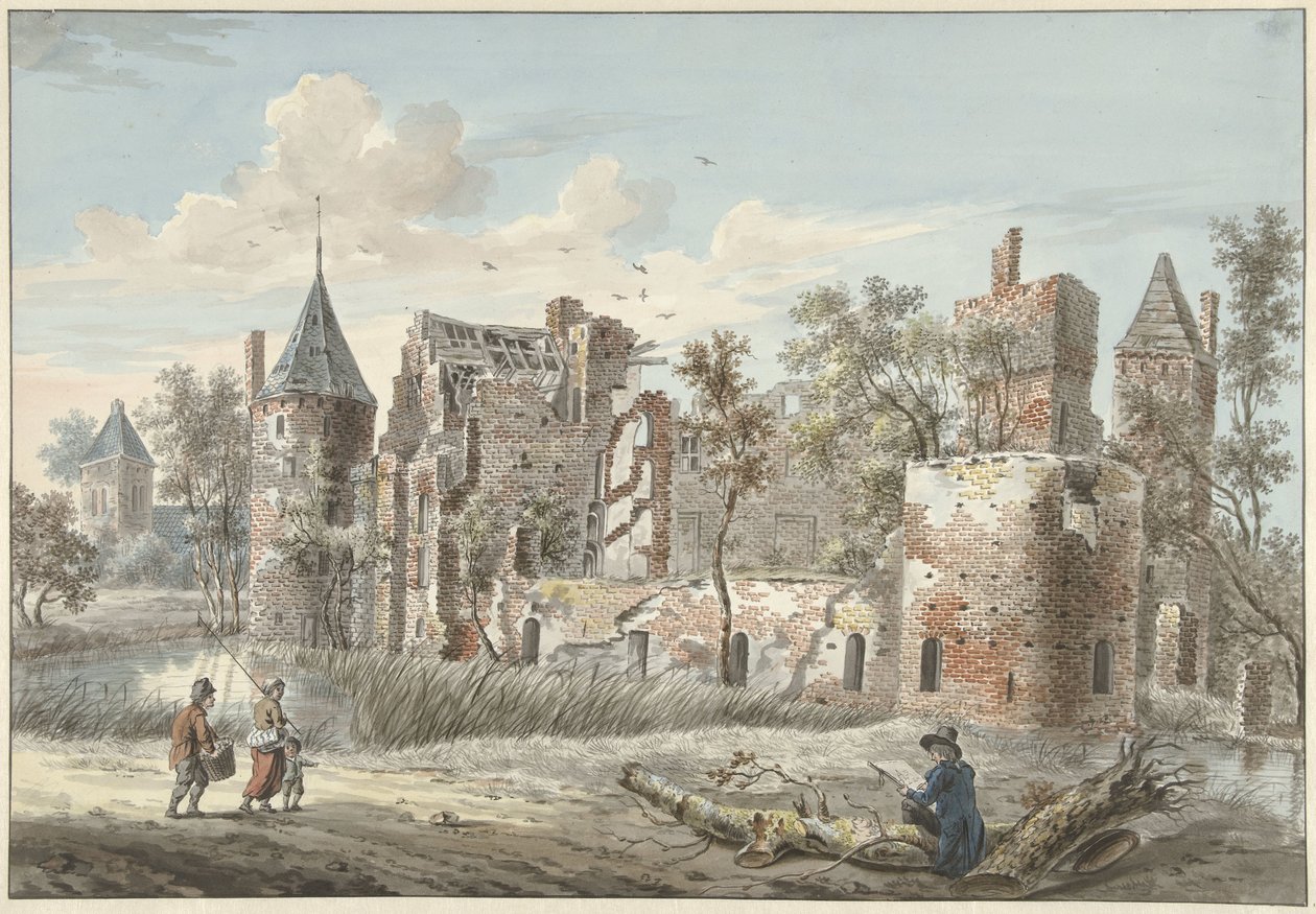 A Huis ter Haar romja Maarssen közelében alkotó: Jan Philip Reuthel jr.