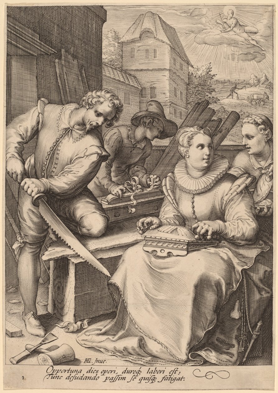 Egy alkotó: Jan Pietersz Saenredam, after Hendrik Goltzius
