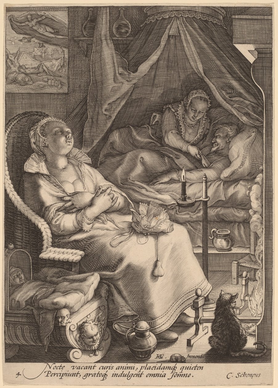 Éjszaka alkotó: Jan Pietersz Saenredam, after Hendrik Goltzius