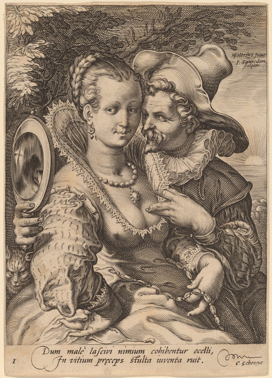 Látás alkotó: Jan Pietersz Saenredam after Hendrik Goltzius
