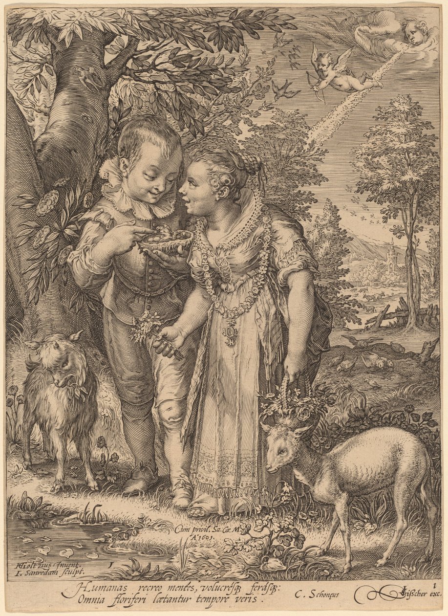 Tavaszi alkotó: Jan Pietersz Saenredam after Hendrik Goltzius
