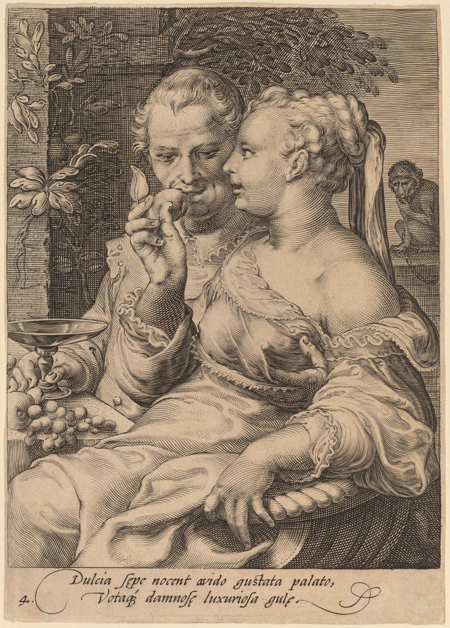 Íz alkotó: Jan Pietersz Saenredam after Hendrik Goltzius