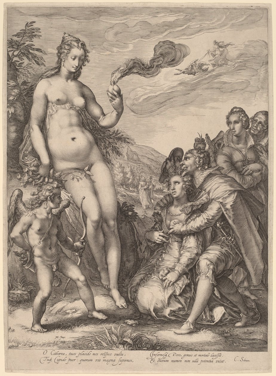 Vénusz kultusza alkotó: Jan Pietersz Saenredam, after Hendrik Goltzius