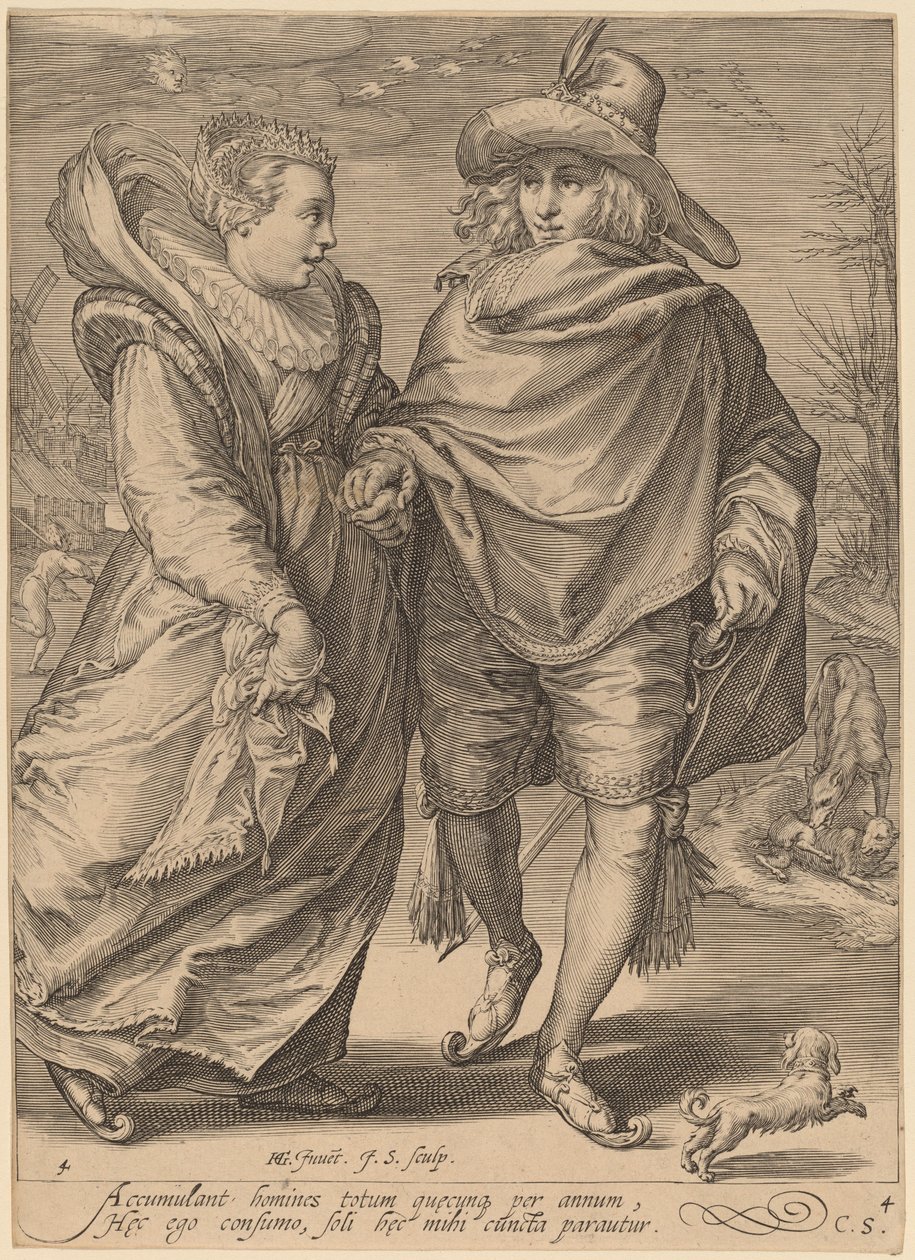 Téli alkotó: Jan Pietersz Saenredam after Hendrik Goltzius