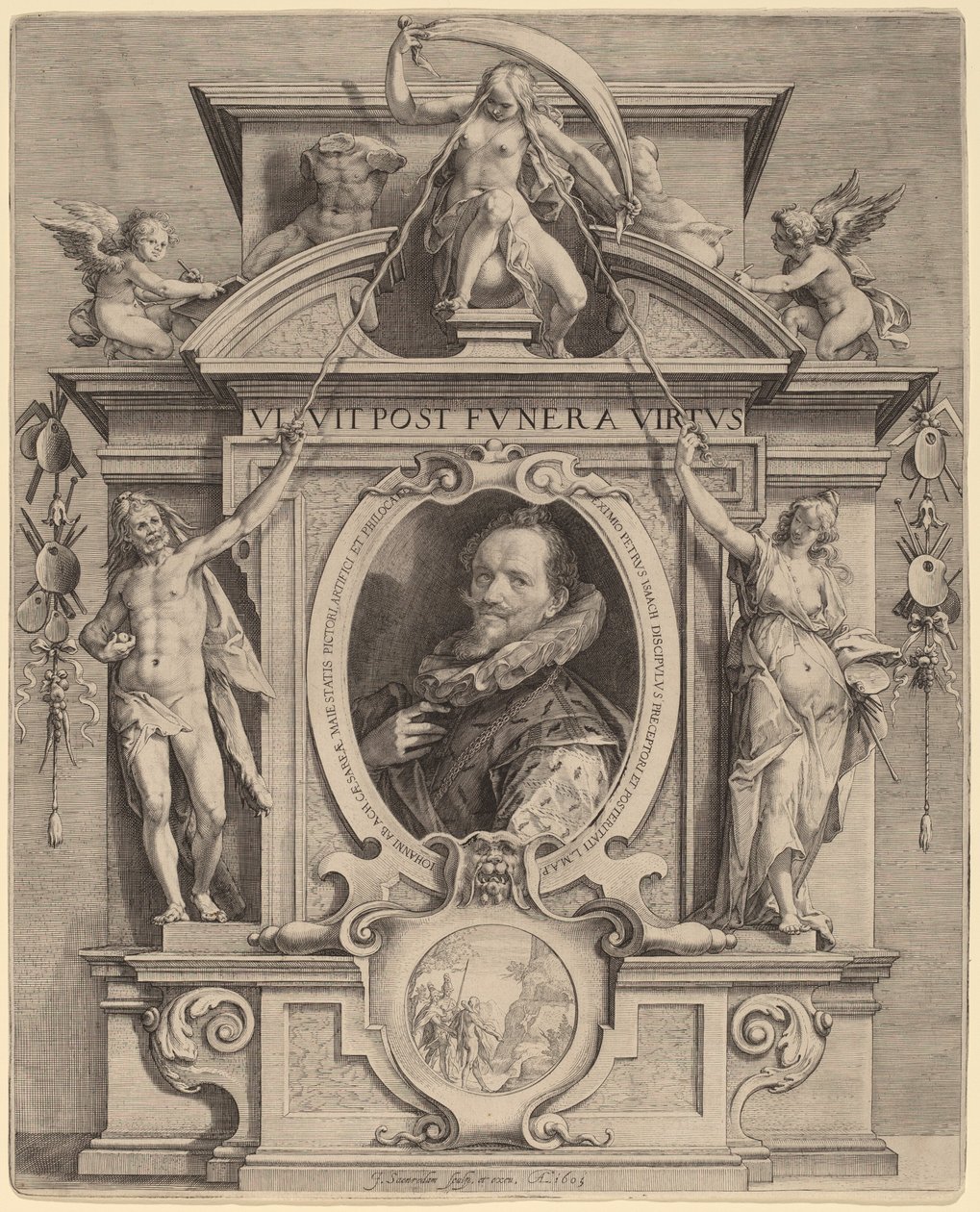 Hans van Aachen alkotó: Jan Pietersz Saenredam after Pieter Isaacz