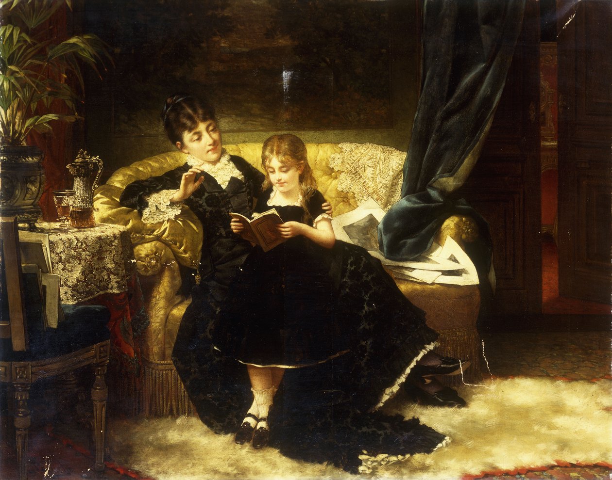 A lecke, 1883 alkotó: Jan Portielje