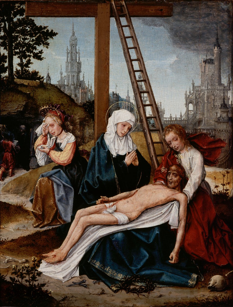 Siralom, 1510-15 körül (olaj, tábla) alkotó: Jan Provoost
