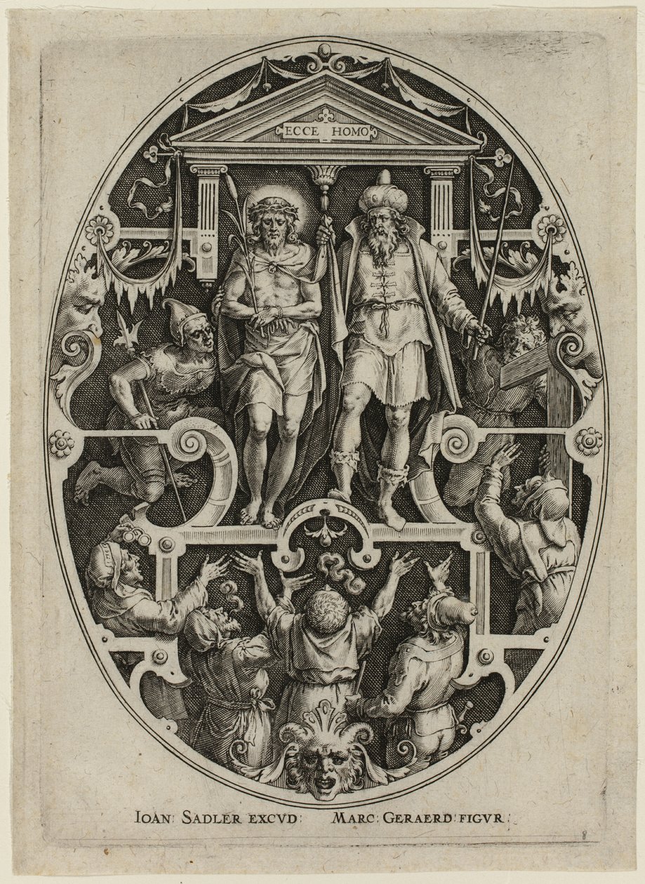 Ecce Homo, a Krisztus passiójából alkotó: Jan Sadeler I