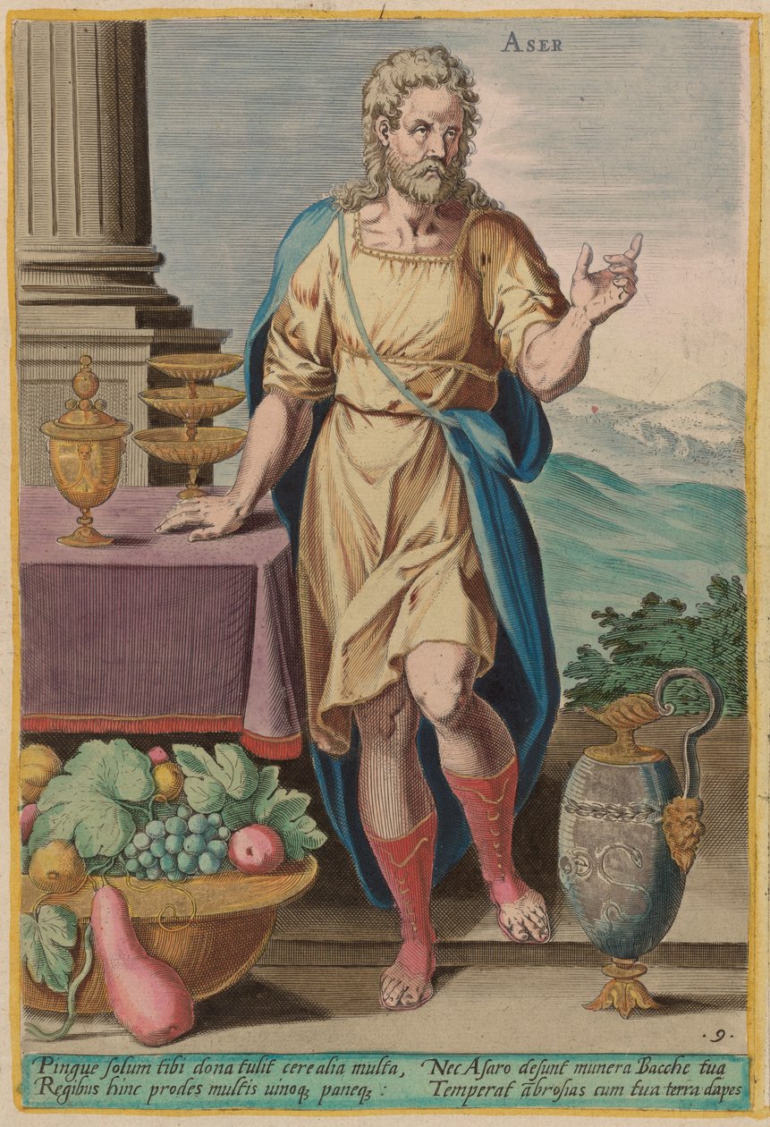 Asher alkotó: Jan Sadeler I after Crispen van den Broecke