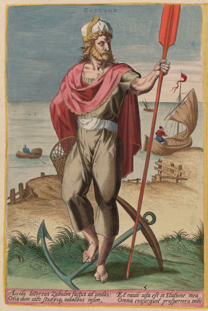 Zebulon alkotó: Jan Sadeler I after Crispen van den Broecke