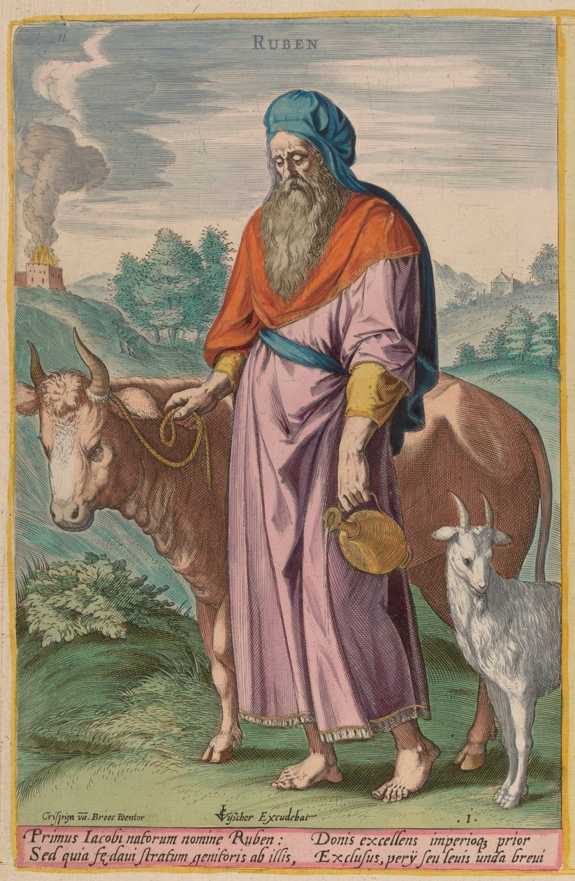 Ruben alkotó: Jan Sadeler I or J. Haeyler after Crispen van den Broecke