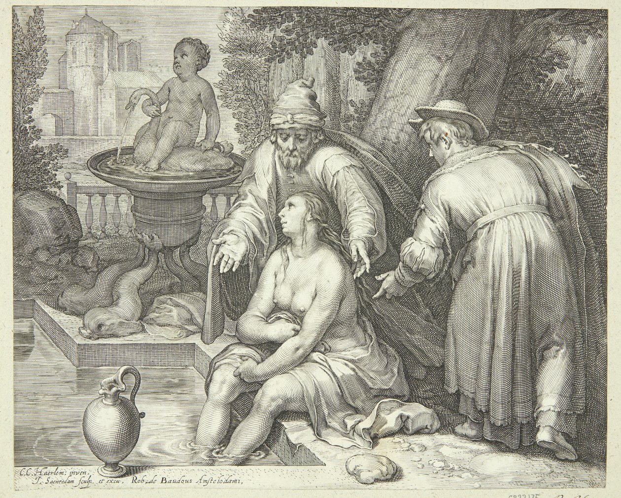 Susanna és a vének alkotó: Jan Saenredam