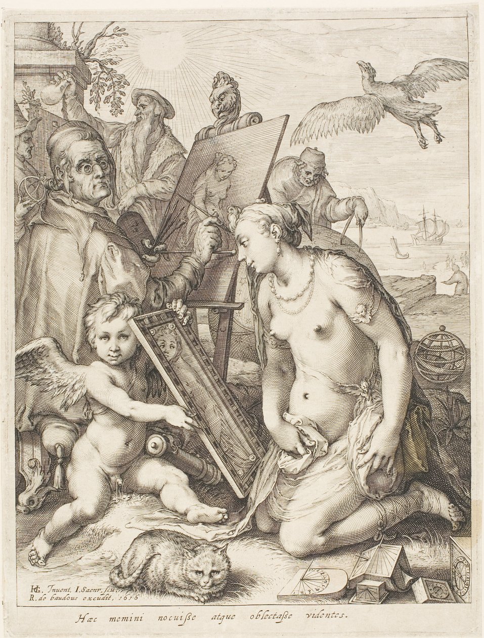 A festő alkotó: Jan Saenredam