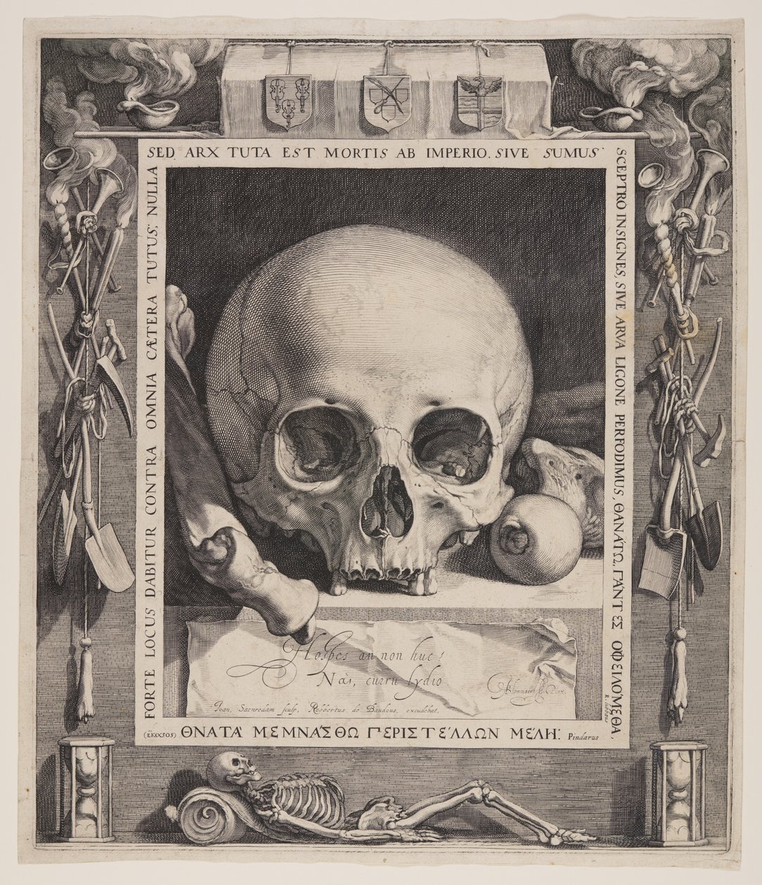 Vanitas alkotó: Jan Saenredam