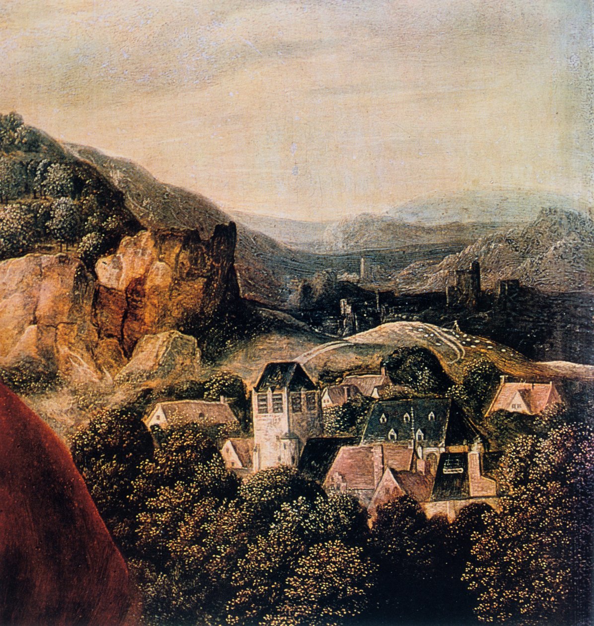 Szent Jeromos, részlet, 1543. alkotó: Jan Sanders van Hemessen