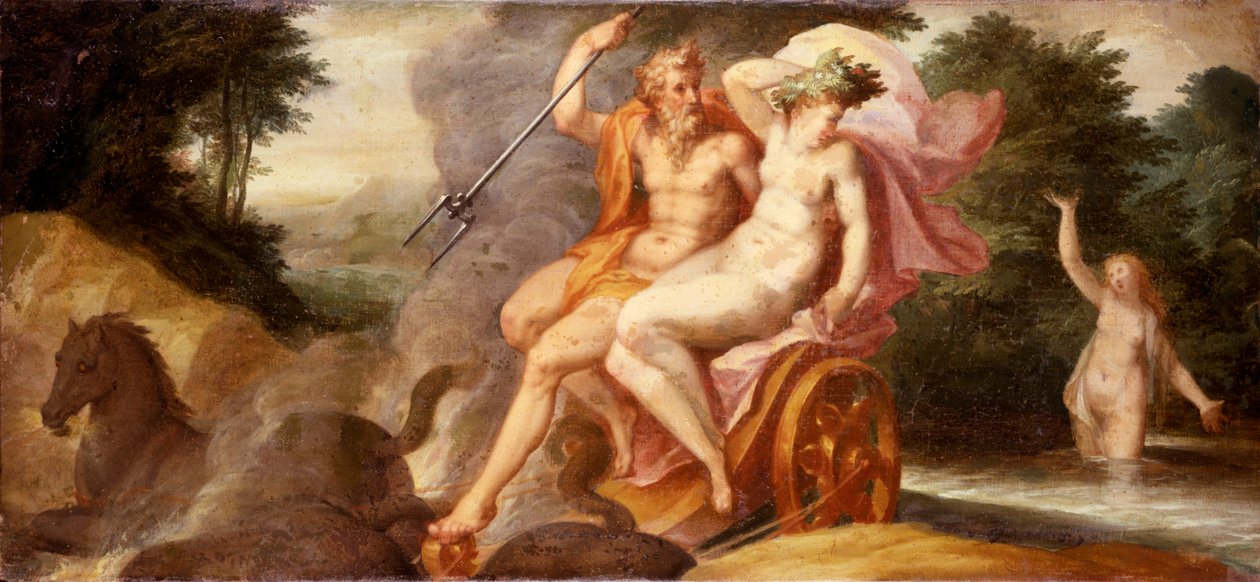 Proserpina megerőszakolása (Ratto di Proserpina), Jan Soens, más néven Flamish, 16. század vége. alkotó: Jan Soens