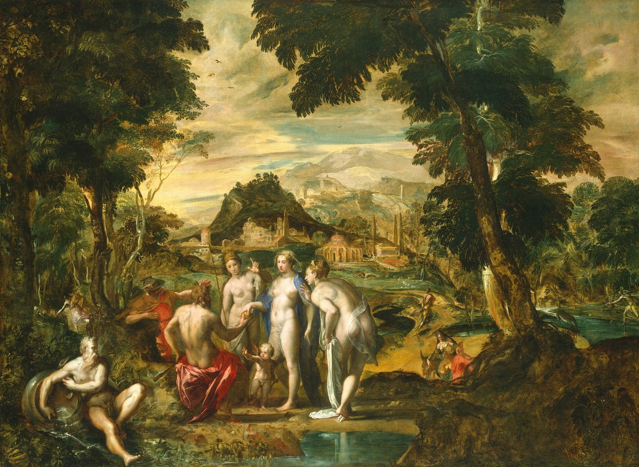 Párizs ítélete, 16. század vége. alkotó: Jan Soens