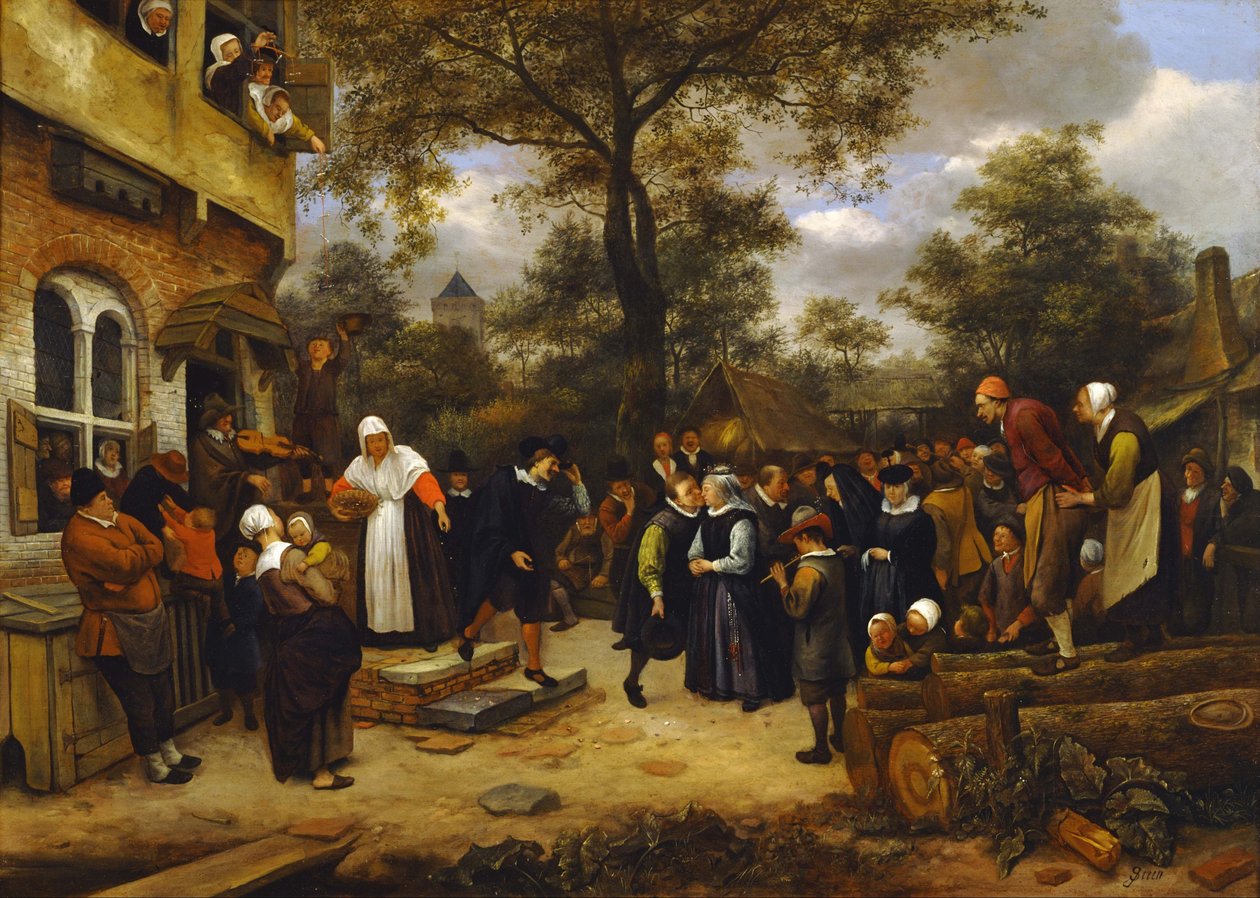 Falusi házasságok alkotó: Jan Steen