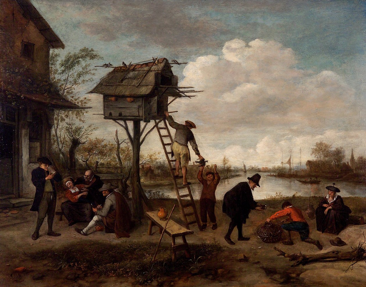 A galambdúc alkotó: Jan Steen