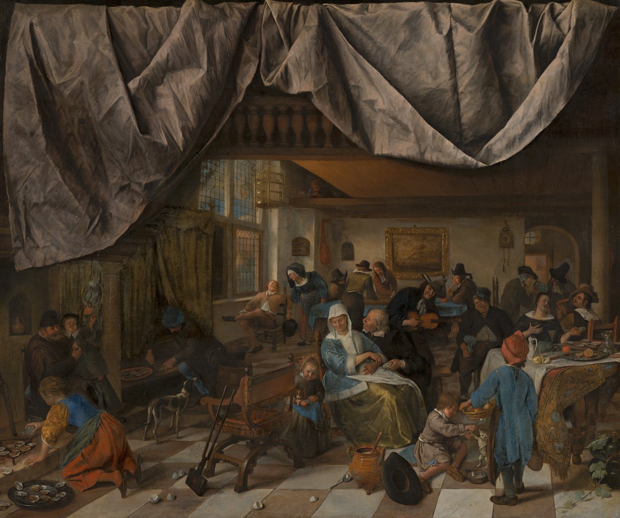 Az ember élete alkotó: Jan Steen
