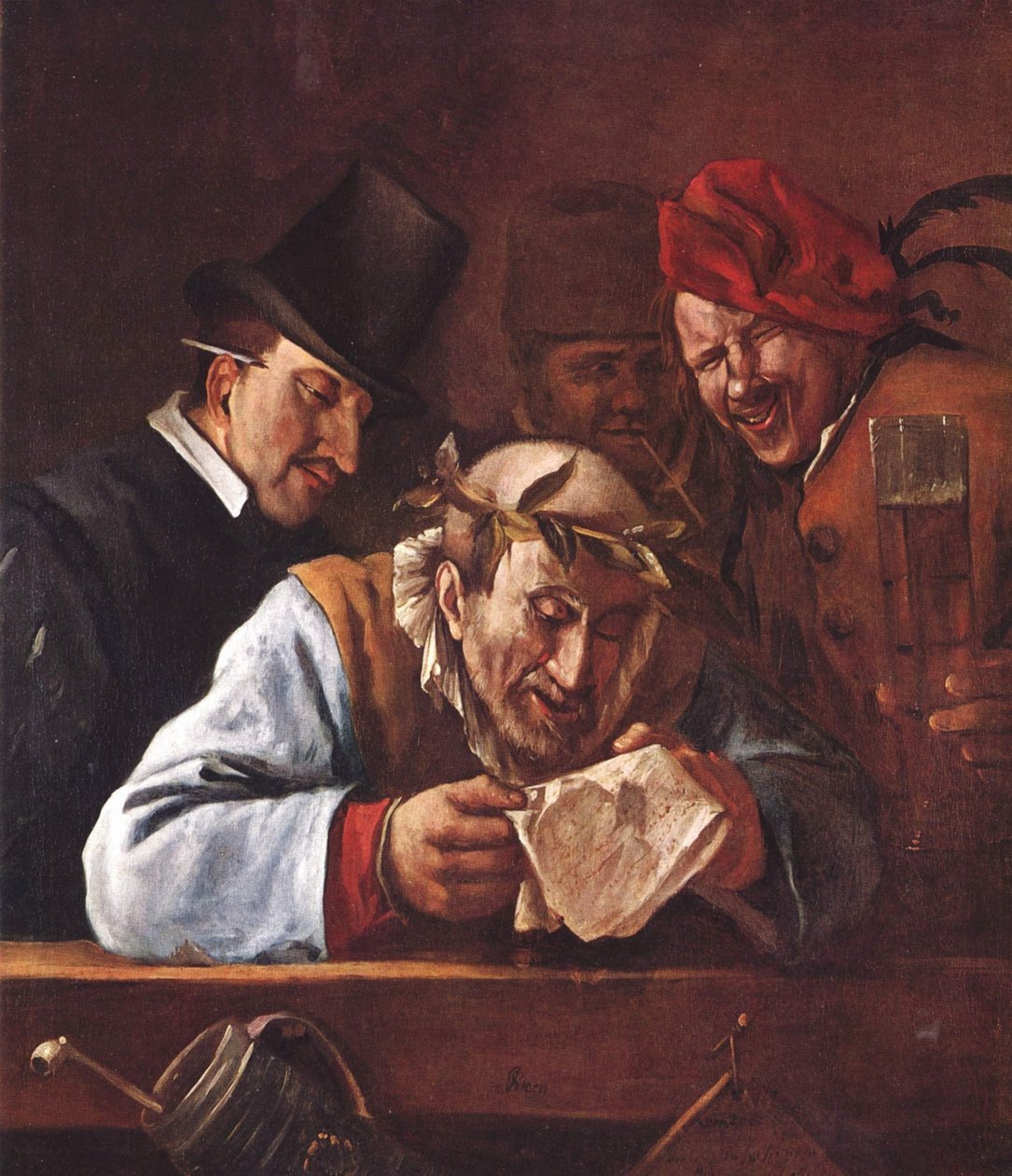 A retorikusok alkotó: Jan Steen